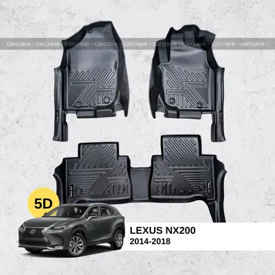 5D Floor Mats for Lexus NX200 2014-2018
