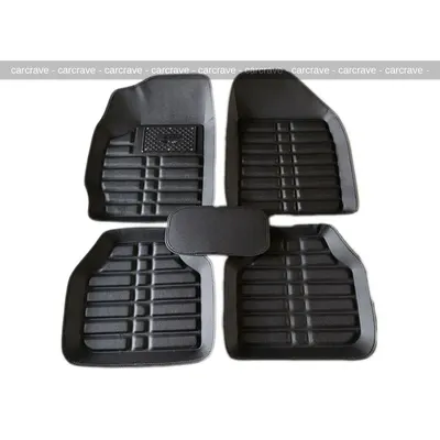 Leather Floor Mats - 5pc