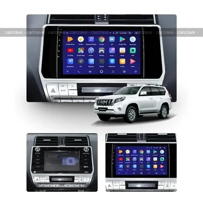 Android Stereo Head Unit - 10 inch for Prado 2014+