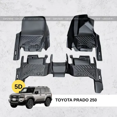 5D Floor Mats for Prado 250 (5 seater)