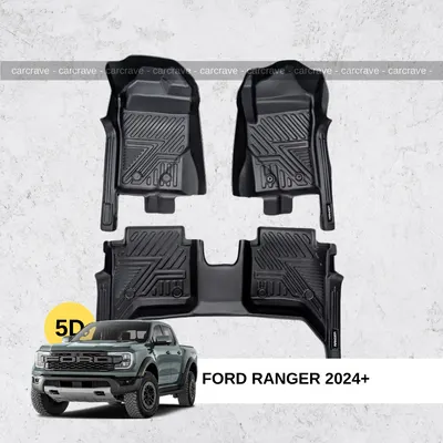 5D Floor Mats for Ford Ranger 2024+