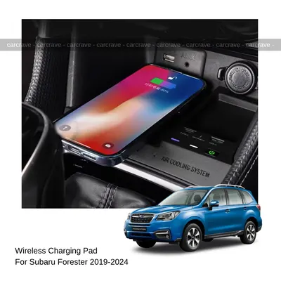 Wireless Phone Charger for Subaru Forester 2019-2024