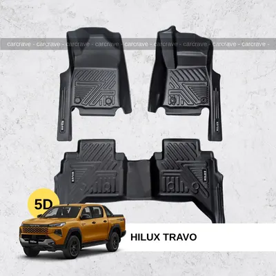 5D Floor Mats for Toyota Hilux Revo