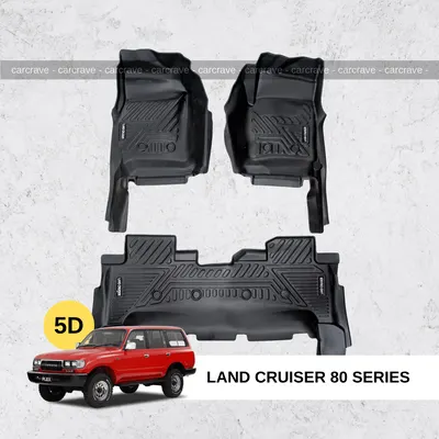 5d Floor Mats for land cruiser 80 series