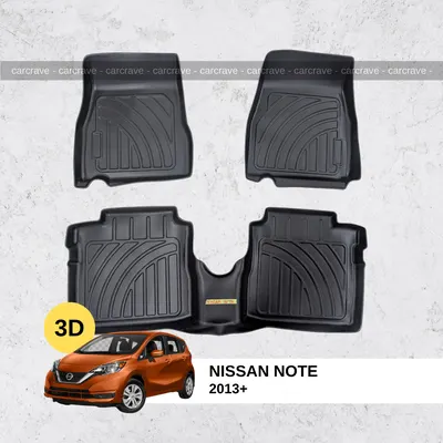3D Floor Mats for Nissan Note 2013+