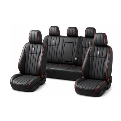 Leather Seat Covers - Black