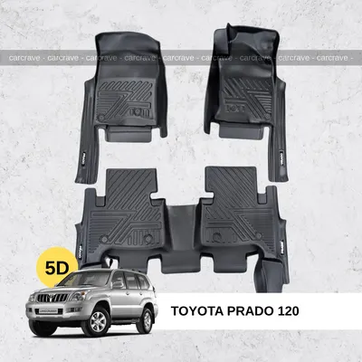 5D Floor Mats for Prado 120